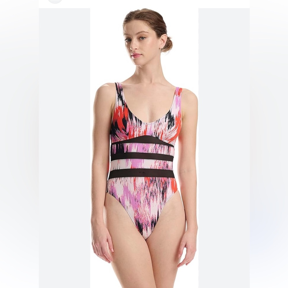 Wolford Sheer & Opaque Swimsuit for Women XS